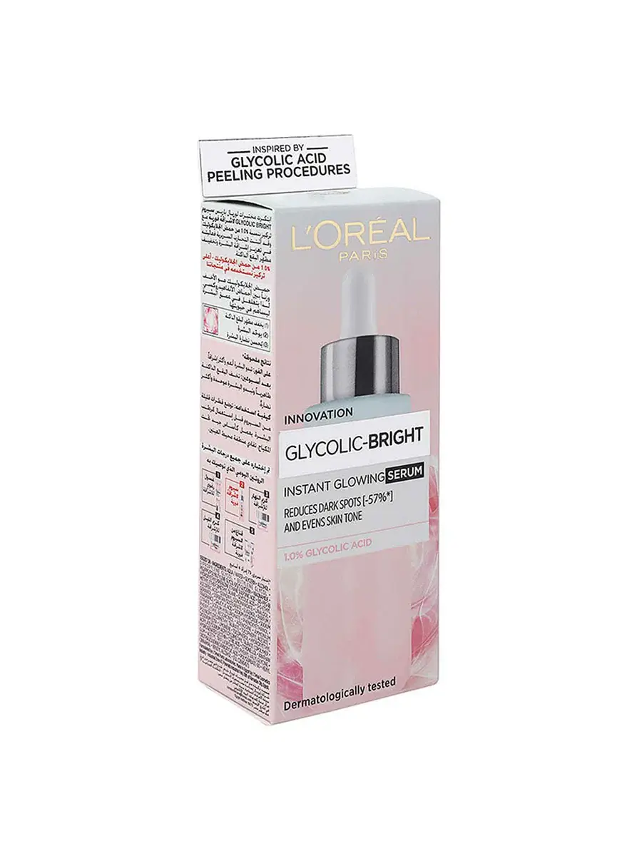 Loreal Glycolic Bright Instant Glowing Serum 30ml