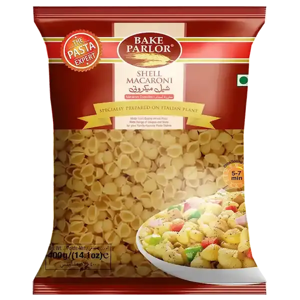 Bake Parlor Shell Macaroni 400g