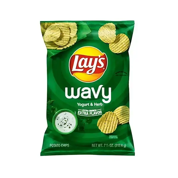Lays Wavy Yogurt & Herb Rs30