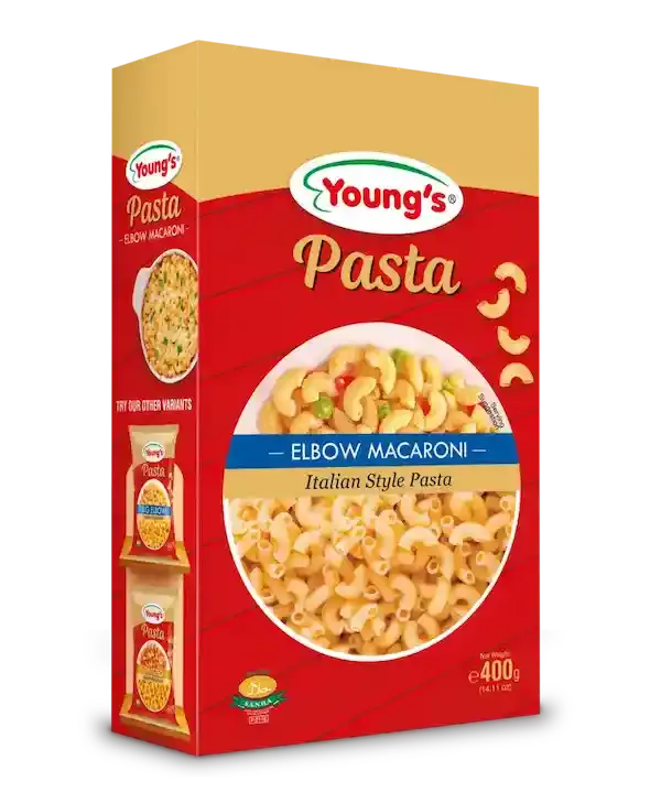 Young's Pasta Elbow Macaroni (Box) 400g