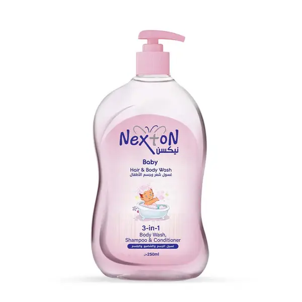 Nexton Baby Hair and Body wash (3-in-1) 250ml