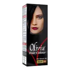 Olivia Hair Colour 01 Black | Profound Beauty | Catch n Pack