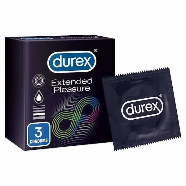 Durex Extended Pleasure Pack Of 3 Condoms