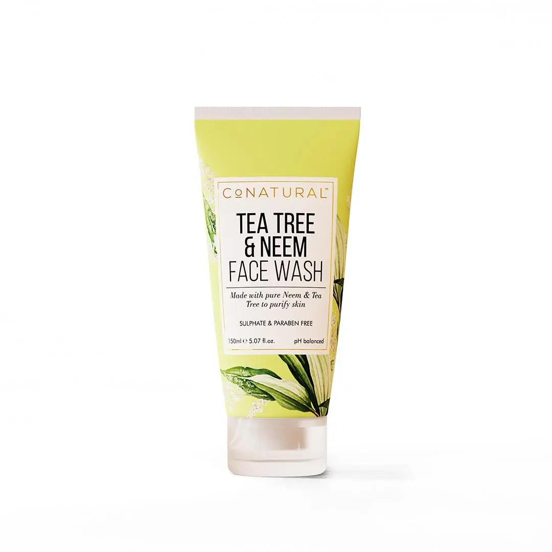 CoNatural Tea Tree & Neem Face Wash
