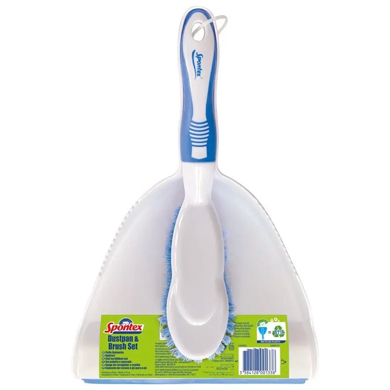 Spontex Dustpan & Brush Set