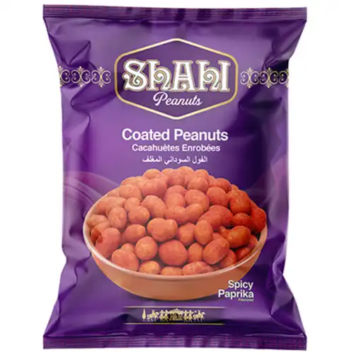 Shahi Nimco Coated Peanuts, Spicy Paprika. 38g
