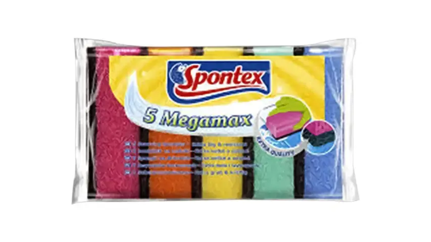 Spontex Megamax Sponge 5 Pieces