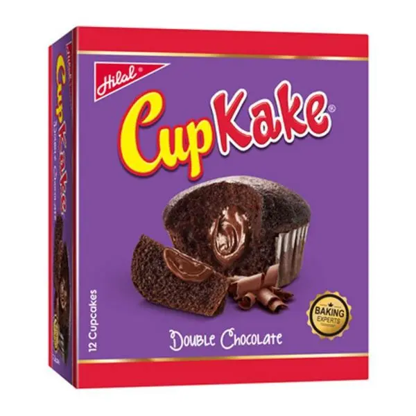 Hilal Cup Kake Double Chocolate  12pcs Box