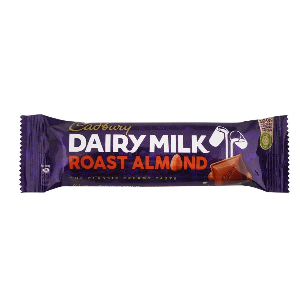 Cadbury Dairy Milk Rost Almond Chocolate  Rs 230
