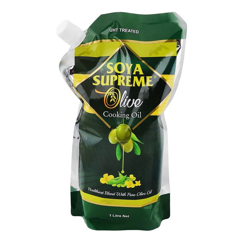 Soya Supreme Olive Cooking Oil Pouch 1l