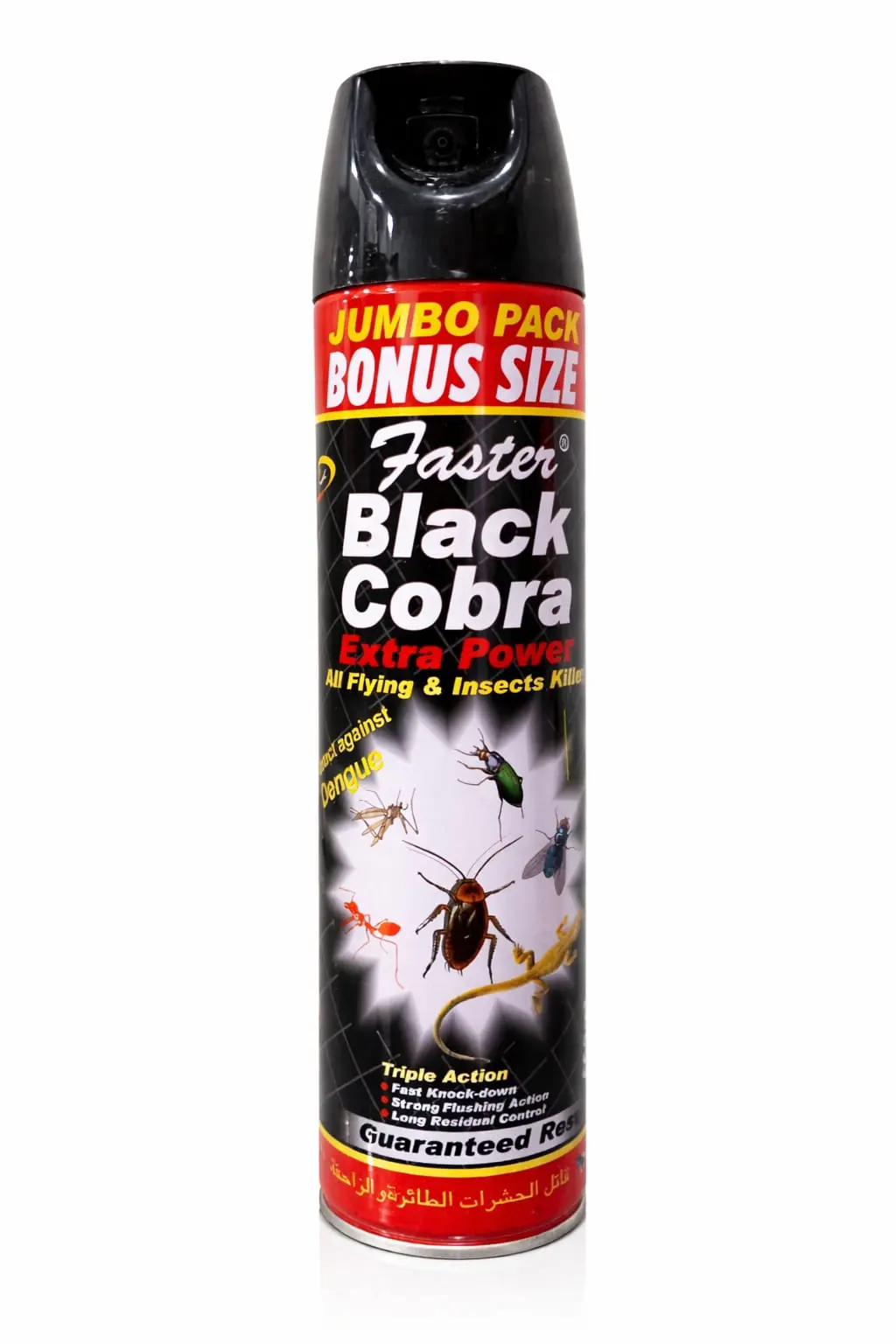 Black Cobra Insects Killer & All Flying Extra Strong 600ml