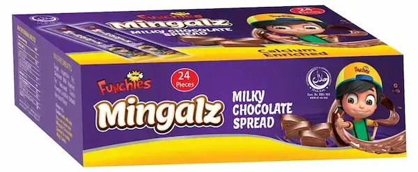 Milky Chocolate Spread Bar 24 Pieces